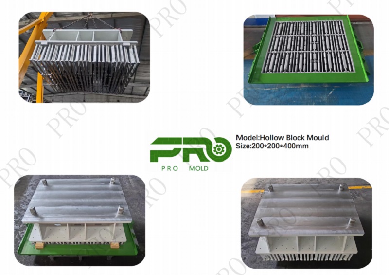 PRO MOLD হাই-এন্ড ঠালা ব্লক ছাঁচ সফলভাবে পোয়াটোস ইট তৈরির মেশিনের জন্য সৌদি আরবে বিতরণ করা হয়েছে